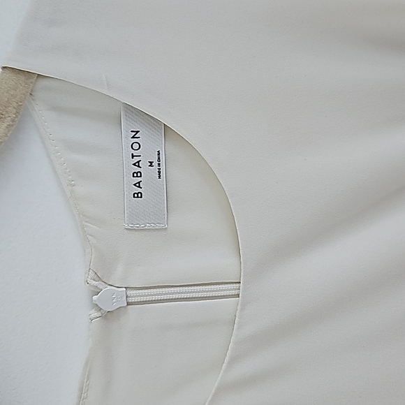 Aritzia Babaton Hopkins White Sleeveless Tank Blouse Medium - Picture 3 of 8